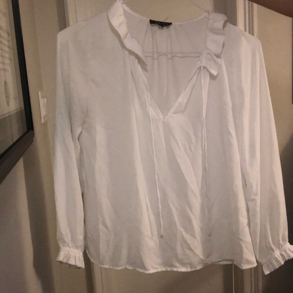 White Work Blouse